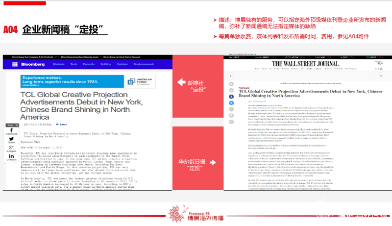 企业新闻稿定投