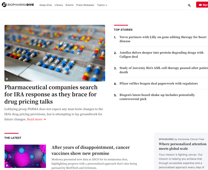 Biopharma Dive Biopharma Dive